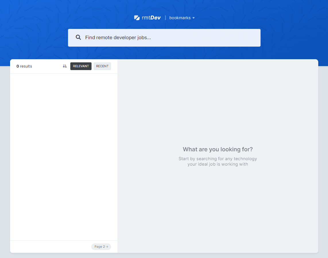Remote Dev Job Dashboard